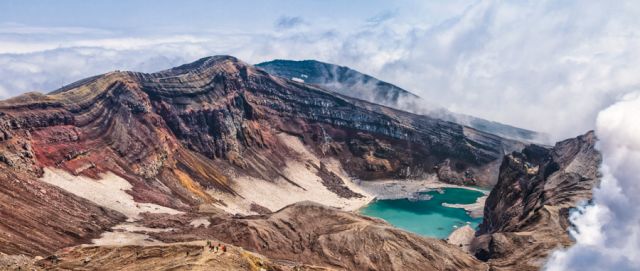 俄罗斯十大景点堪察加火山是世界上最著名的火山区之一