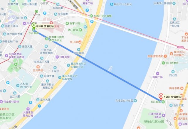 重庆长江索道在哪坐 怎么去，重庆长江索道在哪坐地铁