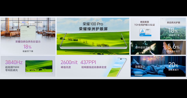 荣耀100 Pro震撼发布：单反级写真相机，仅需3399元起