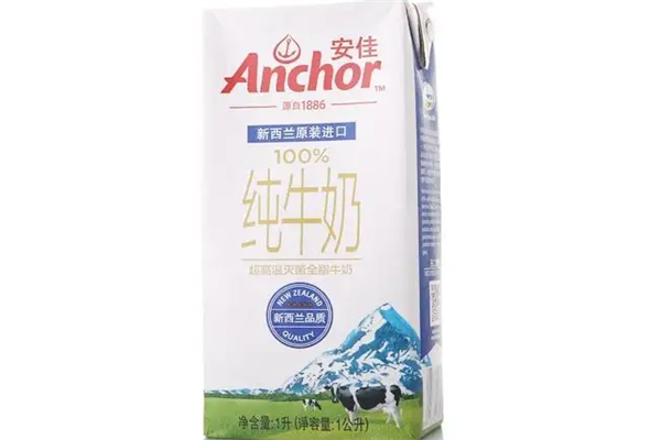 进口牛奶排名前十安佳Anchor安佳成立于1886年