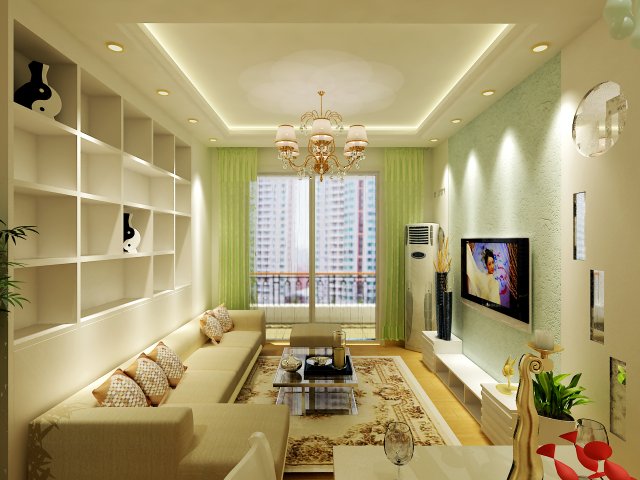 10款完美小户型客厅设计 让你一次看个够 小户型家装样板房推荐