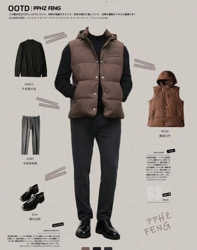男士冬季通勤穿搭：保暖与时尚兼备，让你在寒冷中依然魅力十足！