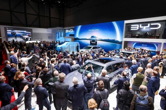 比亚迪2024日内瓦车展亮相，全球化进程再加速