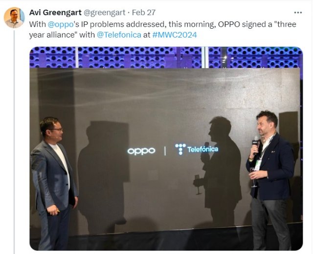OPPO联手Telefonica，开启三年战略合作，重返欧洲市场