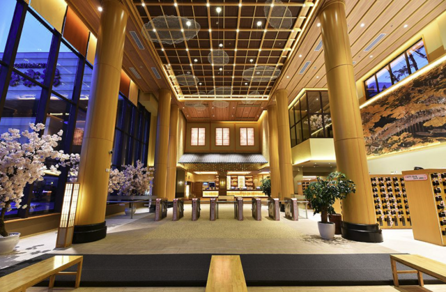 上海极乐汤川沙温泉酒店高级大/双床房1晚套餐含双早+2大1