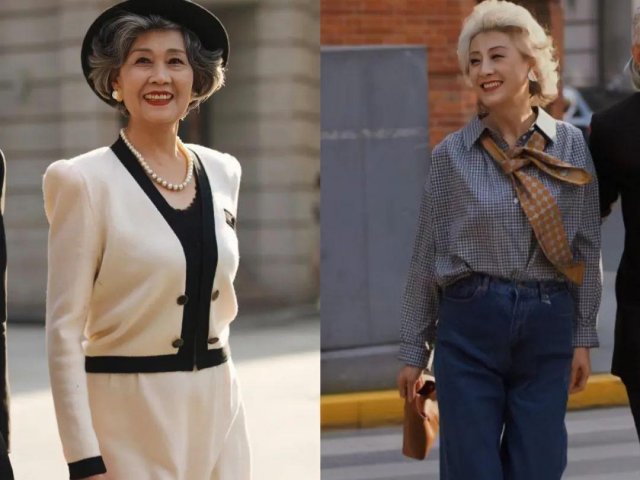 60岁奶奶逆龄挑战，打破传统老年装束，展现无界限时尚魅力