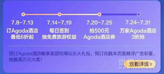 Agoda官网开启酒店促销优惠活动