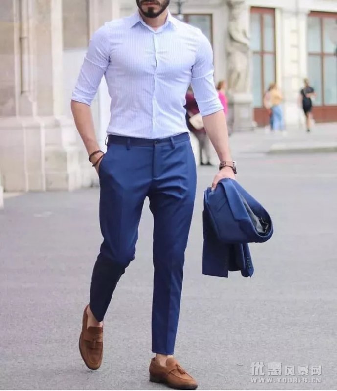 裤子怎么穿可以让男士变得更高级？