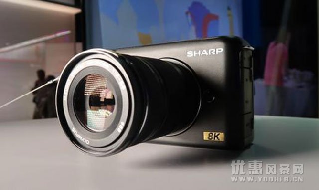 夏普正在开发一款针对专业摄影师的8K相机