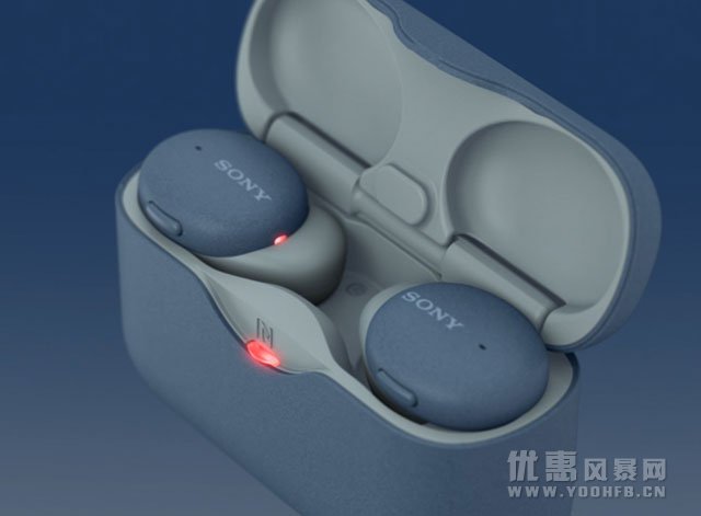 索尼推出“低配版降噪豆”—真无线耳机WF-H800